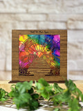Rainbow Bridge Memorial Shelf Sitter SS005