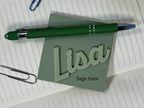 Green pen and paper From She Shed Designs